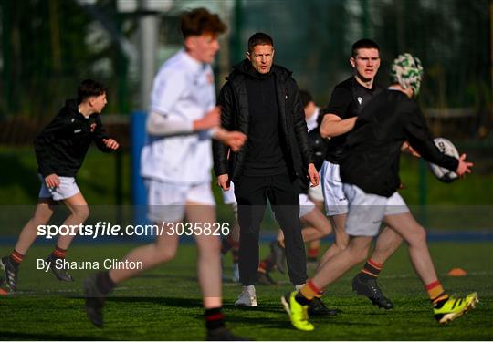 Newbridge College v Presentation College, Bray - Bank of Ireland Leinster Rugby Boys Schools Junior Cup First Round Newbridge College v Presentation College, Bray - Bank of Ireland Leinster Rugby Boys Schools Junior Cup First Round