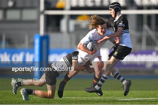 Newbridge College v Presentation College, Bray - Bank of Ireland Leinster Rugby Boys Schools Junior Cup First Round Newbridge College v Presentation College, Bray - Bank of Ireland Leinster Rugby Boys Schools Junior Cup First Round