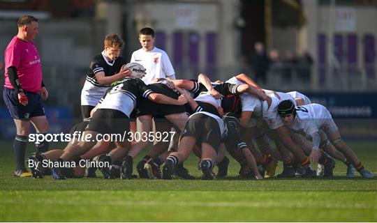 Newbridge College v Presentation College, Bray - Bank of Ireland Leinster Rugby Boys Schools Junior Cup First Round Newbridge College v Presentation College, Bray - Bank of Ireland Leinster Rugby Boys Schools Junior Cup First Round