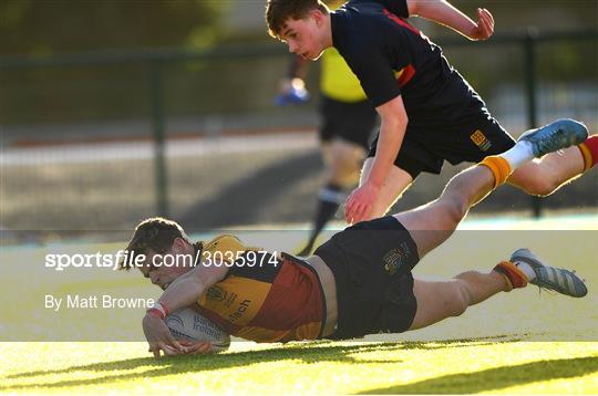 Temple Carrig School v St Fintan's High School - Bank of Ireland Leinster Rugby Boys Schools Senior Cup First Round Temple Carrig School v St Fintan's High School - Bank of Ireland Leinster Rugby Boys Schools Senior Cup First Round