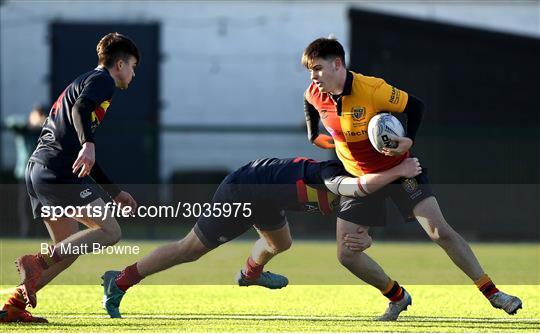 Temple Carrig School v St Fintan's High School - Bank of Ireland Leinster Rugby Boys Schools Senior Cup First Round Temple Carrig School v St Fintan's High School - Bank of Ireland Leinster Rugby Boys Schools Senior Cup First Round