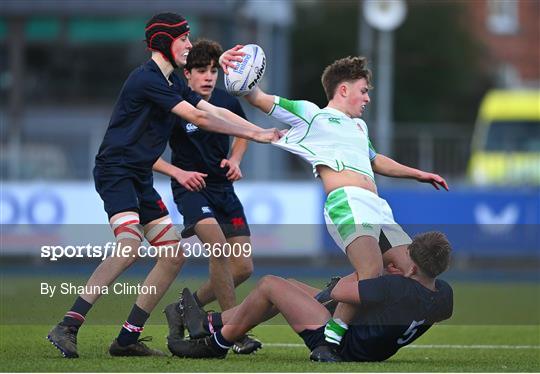 Wesley College v Gonzaga College - Bank of Ireland Leinster Rugby Boys Schools Junior Cup First Round Wesley College v Gonzaga College - Bank of Ireland Leinster Rugby Boys Schools Junior Cup First Round