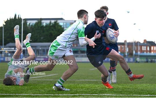 Wesley College v Gonzaga College - Bank of Ireland Leinster Rugby Boys Schools Junior Cup First Round Wesley College v Gonzaga College - Bank of Ireland Leinster Rugby Boys Schools Junior Cup First Round