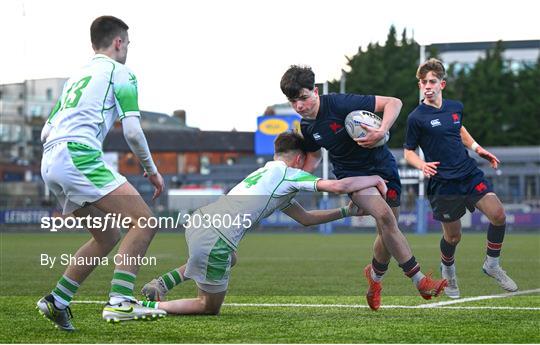 Wesley College v Gonzaga College - Bank of Ireland Leinster Rugby Boys Schools Junior Cup First Round Wesley College v Gonzaga College - Bank of Ireland Leinster Rugby Boys Schools Junior Cup First Round