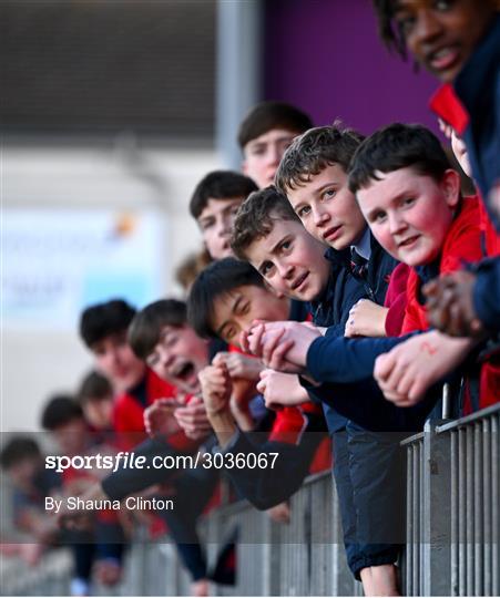 Wesley College v Gonzaga College - Bank of Ireland Leinster Rugby Boys Schools Junior Cup First Round Wesley College v Gonzaga College - Bank of Ireland Leinster Rugby Boys Schools Junior Cup First Round