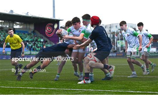 Wesley College v Gonzaga College - Bank of Ireland Leinster Rugby Boys Schools Junior Cup First Round Wesley College v Gonzaga College - Bank of Ireland Leinster Rugby Boys Schools Junior Cup First Round