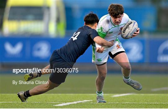 Wesley College v Gonzaga College - Bank of Ireland Leinster Rugby Boys Schools Junior Cup First Round Wesley College v Gonzaga College - Bank of Ireland Leinster Rugby Boys Schools Junior Cup First Round