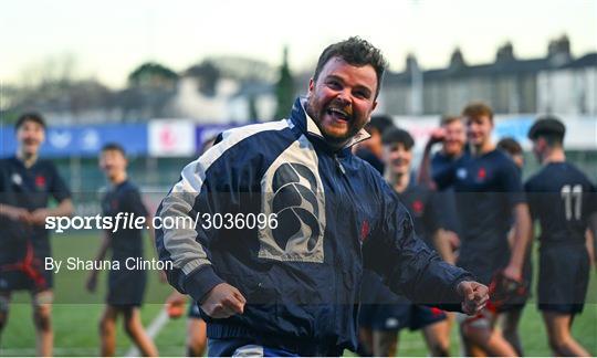 Wesley College v Gonzaga College - Bank of Ireland Leinster Rugby Boys Schools Junior Cup First Round Wesley College v Gonzaga College - Bank of Ireland Leinster Rugby Boys Schools Junior Cup First Round