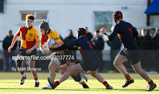 Temple Carrig School v St Fintan's High School - Bank of Ireland Leinster Rugby Boys Schools Senior Cup First Round Temple Carrig School v St Fintan's High School - Bank of Ireland Leinster Rugby Boys Schools Senior Cup First Round