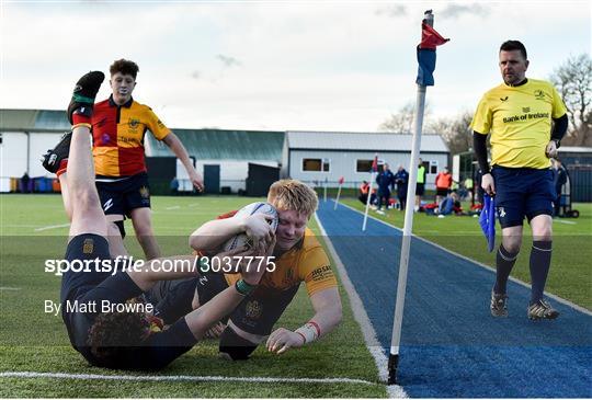 Temple Carrig School v St Fintan's High School - Bank of Ireland Leinster Rugby Boys Schools Senior Cup First Round Temple Carrig School v St Fintan's High School - Bank of Ireland Leinster Rugby Boys Schools Senior Cup First Round