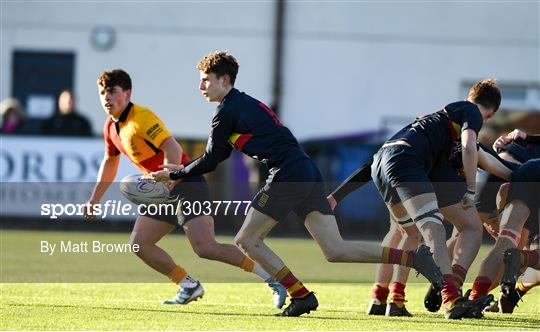 Temple Carrig School v St Fintan's High School - Bank of Ireland Leinster Rugby Boys Schools Senior Cup First Round Temple Carrig School v St Fintan's High School - Bank of Ireland Leinster Rugby Boys Schools Senior Cup First Round