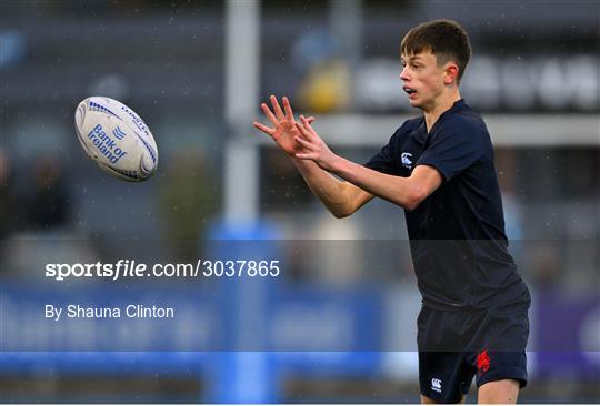 Wesley College v Gonzaga College - Bank of Ireland Leinster Rugby Boys Schools Junior Cup First Round Wesley College v Gonzaga College - Bank of Ireland Leinster Rugby Boys Schools Junior Cup First Round