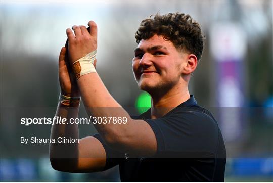 Wesley College v Gonzaga College - Bank of Ireland Leinster Rugby Boys Schools Junior Cup First Round Wesley College v Gonzaga College - Bank of Ireland Leinster Rugby Boys Schools Junior Cup First Round