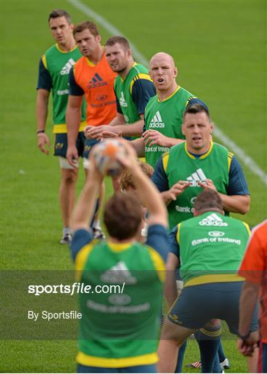 Munster Rugby Squad Training - Tuesday 1st October