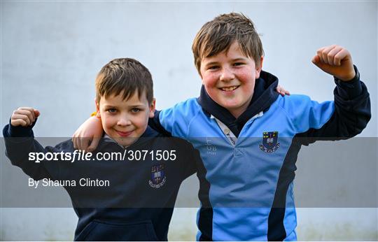 St Michael's College v Clongowes Wood College - Bank of Ireland Leinster Rugby Boys Schools Junior Cup Semi-Final St Michael's College v Clongowes Wood College - Bank of Ireland Leinster Rugby Boys Schools Junior Cup Semi-Final