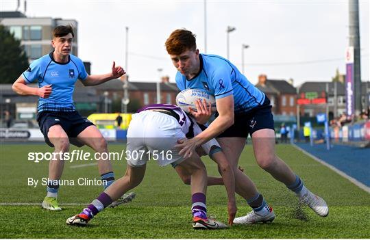 St Michael's College v Clongowes Wood College - Bank of Ireland Leinster Rugby Boys Schools Junior Cup Semi-Final