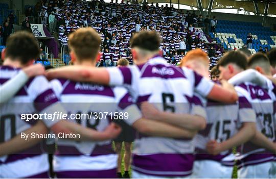 St Michael's College v Clongowes Wood College - Bank of Ireland Leinster Rugby Boys Schools Junior Cup Semi-Final St Michael's College v Clongowes Wood College - Bank of Ireland Leinster Rugby Boys Schools Junior Cup Semi-Final