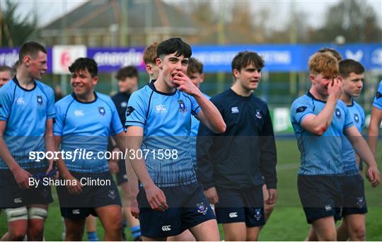 St Michael's College v Clongowes Wood College - Bank of Ireland Leinster Rugby Boys Schools Junior Cup Semi-Final St Michael's College v Clongowes Wood College - Bank of Ireland Leinster Rugby Boys Schools Junior Cup Semi-Final