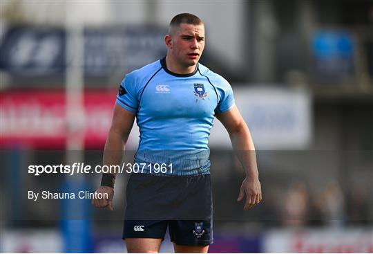 St Michael's College v Clongowes Wood College - Bank of Ireland Leinster Rugby Boys Schools Junior Cup Semi-Final St Michael's College v Clongowes Wood College - Bank of Ireland Leinster Rugby Boys Schools Junior Cup Semi-Final