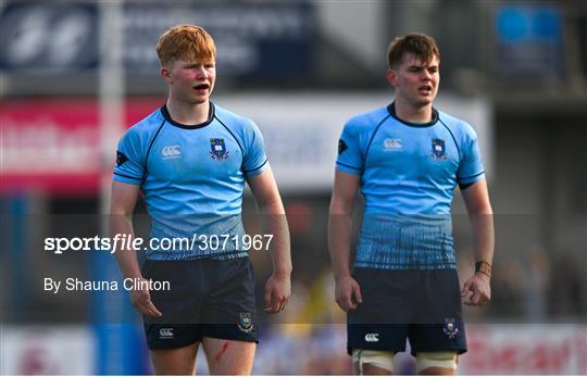 St Michael's College v Clongowes Wood College - Bank of Ireland Leinster Rugby Boys Schools Junior Cup Semi-Final St Michael's College v Clongowes Wood College - Bank of Ireland Leinster Rugby Boys Schools Junior Cup Semi-Final