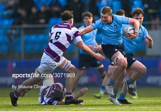 St Michael's College v Clongowes Wood College - Bank of Ireland Leinster Rugby Boys Schools Junior Cup Semi-Final St Michael's College v Clongowes Wood College - Bank of Ireland Leinster Rugby Boys Schools Junior Cup Semi-Final