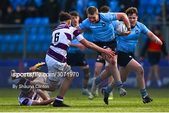St Michael's College v Clongowes Wood College - Bank of Ireland Leinster Rugby Boys Schools Junior Cup Semi-Final St Michael's College v Clongowes Wood College - Bank of Ireland Leinster Rugby Boys Schools Junior Cup Semi-Final
