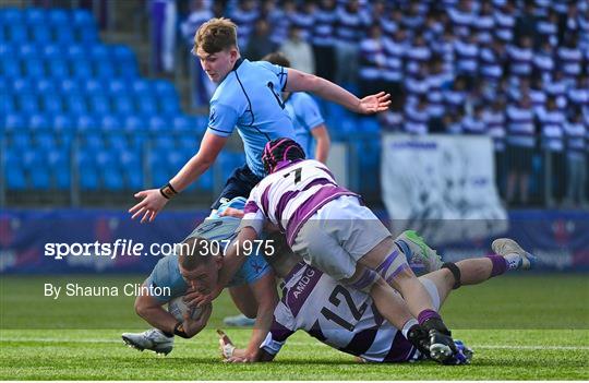 St Michael's College v Clongowes Wood College - Bank of Ireland Leinster Rugby Boys Schools Junior Cup Semi-Final St Michael's College v Clongowes Wood College - Bank of Ireland Leinster Rugby Boys Schools Junior Cup Semi-Final