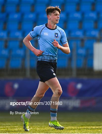 St Michael's College v Clongowes Wood College - Bank of Ireland Leinster Rugby Boys Schools Junior Cup Semi-Final St Michael's College v Clongowes Wood College - Bank of Ireland Leinster Rugby Boys Schools Junior Cup Semi-Final