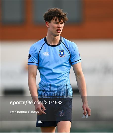 St Michael's College v Clongowes Wood College - Bank of Ireland Leinster Rugby Boys Schools Junior Cup Semi-Final St Michael's College v Clongowes Wood College - Bank of Ireland Leinster Rugby Boys Schools Junior Cup Semi-Final
