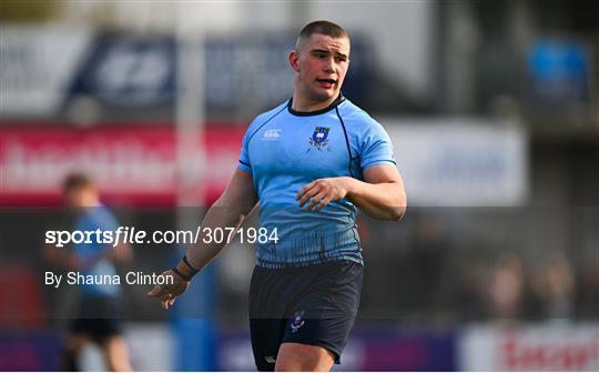 St Michael's College v Clongowes Wood College - Bank of Ireland Leinster Rugby Boys Schools Junior Cup Semi-Final St Michael's College v Clongowes Wood College - Bank of Ireland Leinster Rugby Boys Schools Junior Cup Semi-Final