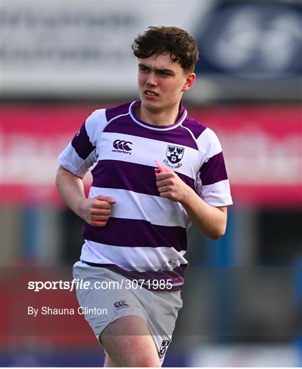 St Michael's College v Clongowes Wood College - Bank of Ireland Leinster Rugby Boys Schools Junior Cup Semi-Final St Michael's College v Clongowes Wood College - Bank of Ireland Leinster Rugby Boys Schools Junior Cup Semi-Final