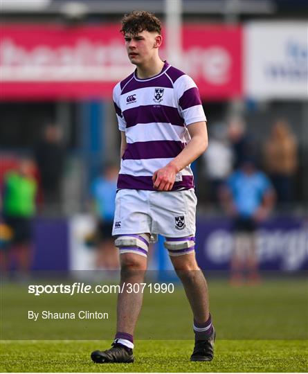 St Michael's College v Clongowes Wood College - Bank of Ireland Leinster Rugby Boys Schools Junior Cup Semi-Final St Michael's College v Clongowes Wood College - Bank of Ireland Leinster Rugby Boys Schools Junior Cup Semi-Final