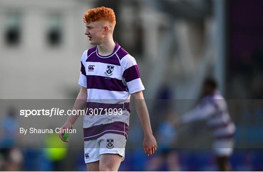 St Michael's College v Clongowes Wood College - Bank of Ireland Leinster Rugby Boys Schools Junior Cup Semi-Final St Michael's College v Clongowes Wood College - Bank of Ireland Leinster Rugby Boys Schools Junior Cup Semi-Final