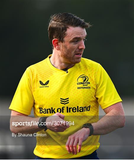 St Michael's College v Clongowes Wood College - Bank of Ireland Leinster Rugby Boys Schools Junior Cup Semi-Final St Michael's College v Clongowes Wood College - Bank of Ireland Leinster Rugby Boys Schools Junior Cup Semi-Final