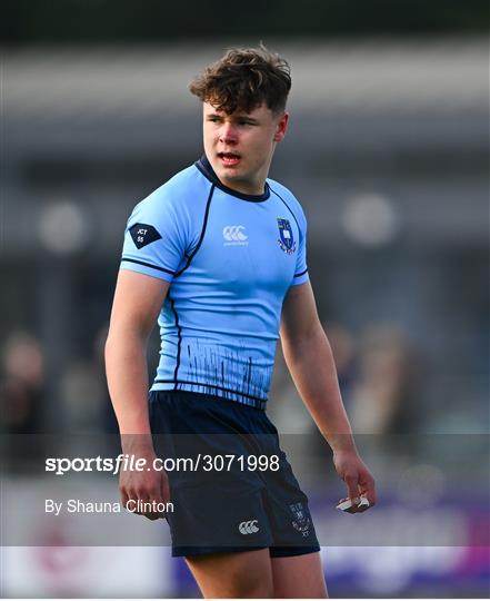 St Michael's College v Clongowes Wood College - Bank of Ireland Leinster Rugby Boys Schools Junior Cup Semi-Final St Michael's College v Clongowes Wood College - Bank of Ireland Leinster Rugby Boys Schools Junior Cup Semi-Final