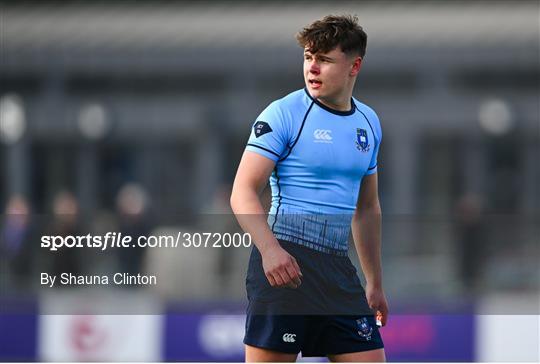 St Michael's College v Clongowes Wood College - Bank of Ireland Leinster Rugby Boys Schools Junior Cup Semi-Final St Michael's College v Clongowes Wood College - Bank of Ireland Leinster Rugby Boys Schools Junior Cup Semi-Final