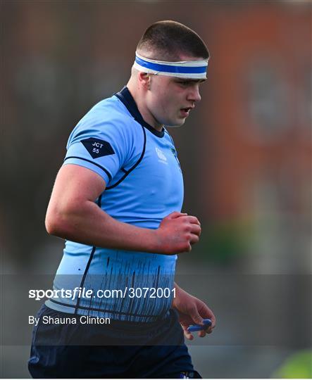 St Michael's College v Clongowes Wood College - Bank of Ireland Leinster Rugby Boys Schools Junior Cup Semi-Final St Michael's College v Clongowes Wood College - Bank of Ireland Leinster Rugby Boys Schools Junior Cup Semi-Final