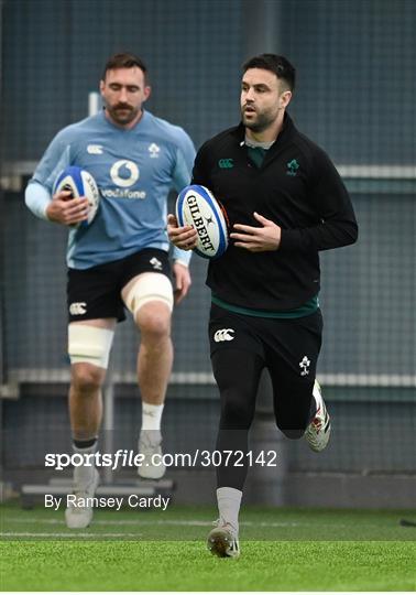 Ireland Rugby Squad Training and Media Conference Ireland Rugby Squad Training and Media Conference
