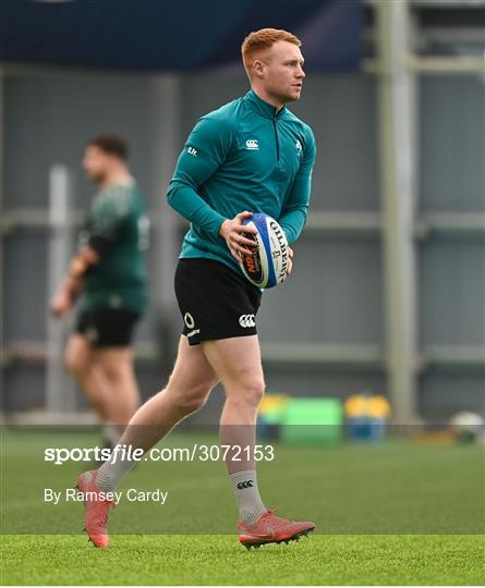 Ireland Rugby Squad Training and Media Conference Ireland Rugby Squad Training and Media Conference