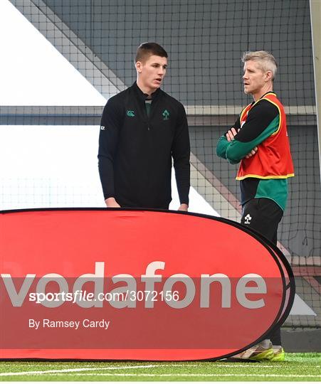 Ireland Rugby Squad Training and Media Conference Ireland Rugby Squad Training and Media Conference