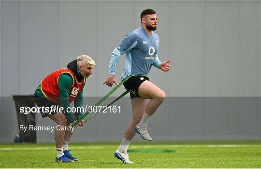 Ireland Rugby Squad Training and Media Conference Ireland Rugby Squad Training and Media Conference