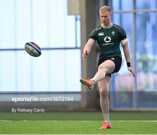 Ireland Rugby Squad Training and Media Conference Ireland Rugby Squad Training and Media Conference