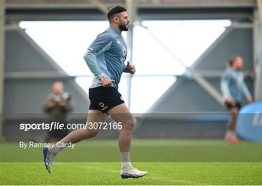 Ireland Rugby Squad Training and Media Conference Ireland Rugby Squad Training and Media Conference