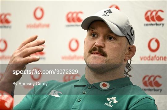 Ireland Rugby Squad Training and Media Conference Ireland Rugby Squad Training and Media Conference