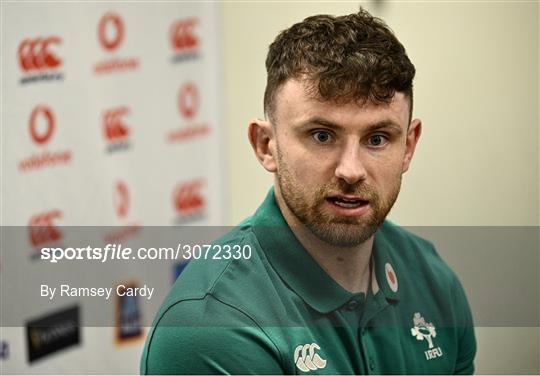 Ireland Rugby Squad Training and Media Conference Ireland Rugby Squad Training and Media Conference