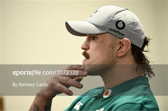 Ireland Rugby Squad Training and Media Conference Ireland Rugby Squad Training and Media Conference
