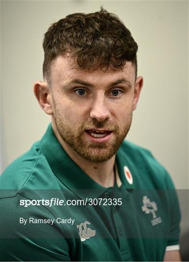 Ireland Rugby Squad Training and Media Conference Ireland Rugby Squad Training and Media Conference