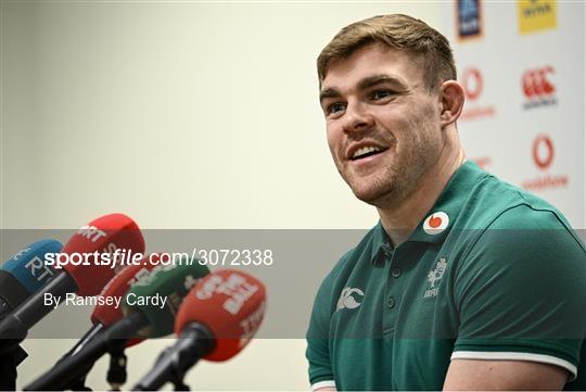 Ireland Rugby Squad Training and Media Conference Ireland Rugby Squad Training and Media Conference