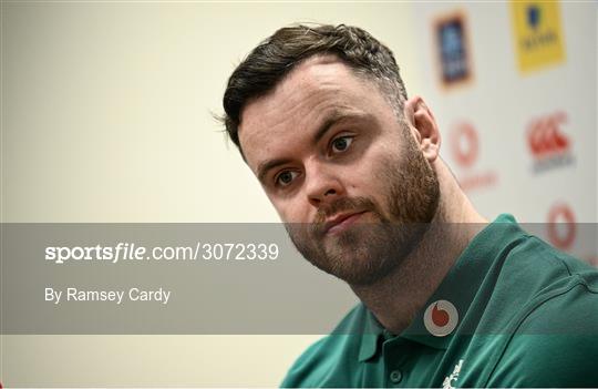 Ireland Rugby Squad Training and Media Conference Ireland Rugby Squad Training and Media Conference