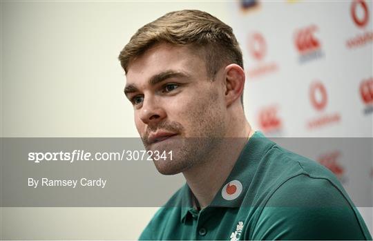Ireland Rugby Squad Training and Media Conference Ireland Rugby Squad Training and Media Conference